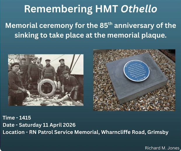 Featured image for Remembering HMT Othello and HMS Yorkshire Belle